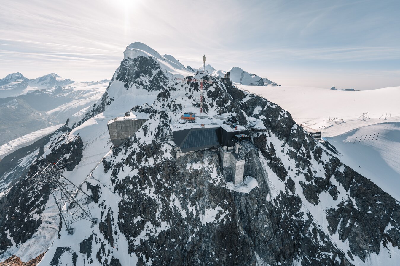 Matterhorn Glacier Paradise high-altitude panorama