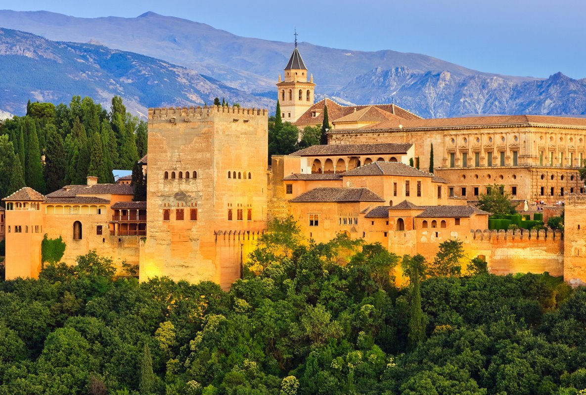 Moorish arches in Andalusia